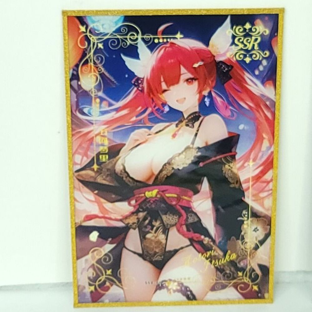 Kotori Itsuka SSR Premium Waifu Card Anime Wall Art Oversized Board A5
